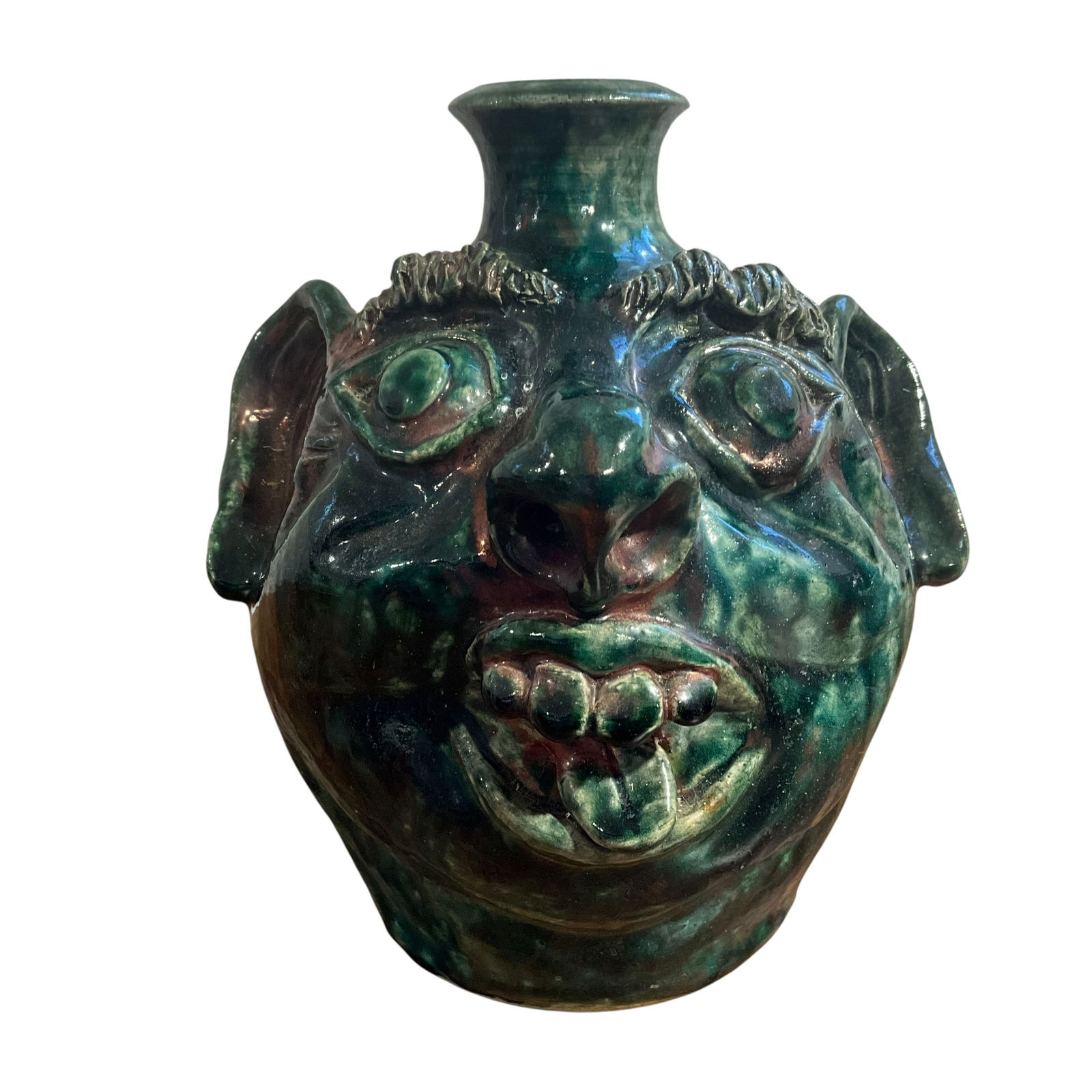 Regina Von Cannon RV Seagrove NC Face Jug (1 of 4)