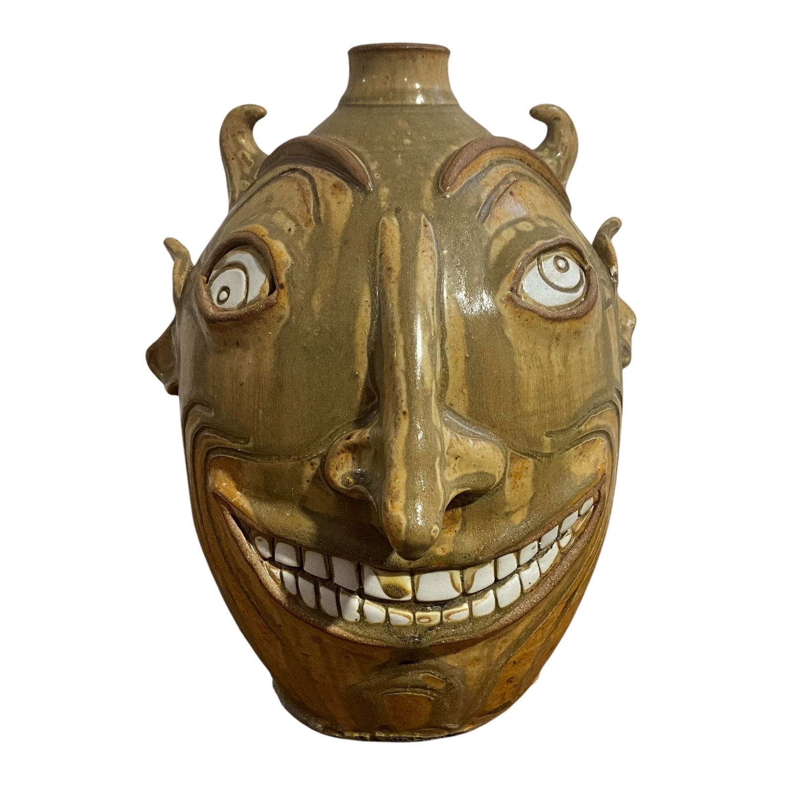 Karen LaBarga Devil Face Jug (1 of 3)