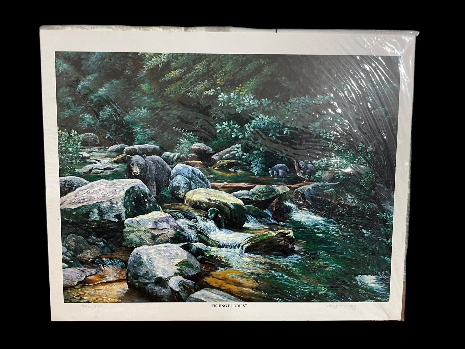 Greg Kinsey FISHING BUDDIES Signed & Numbered Print (1 of 2)