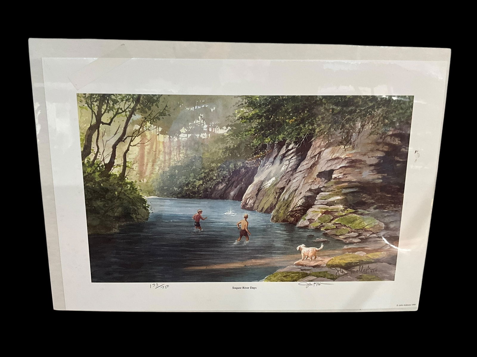 John Kollock SOQUEE RIVER DAYS Signed & Numbered Art Print (1 of 2)