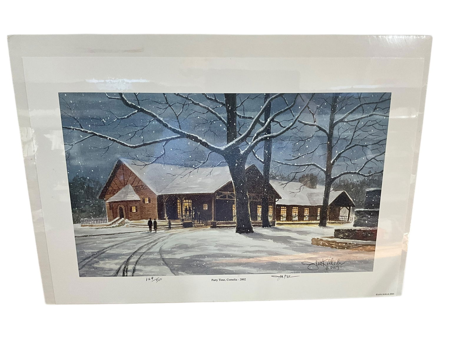 John Kollock PARTY TIME CORNELIA 2002 Signed & Numbered Art Print (1 of 2)