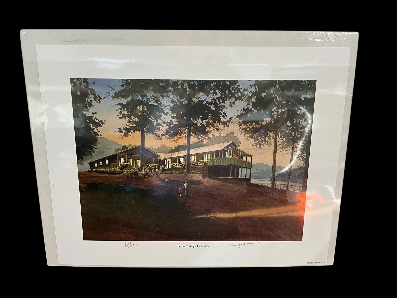 John Kollock SECOND SITTING - LaPRADE’S Signed & Numbered Print (1 of 2)