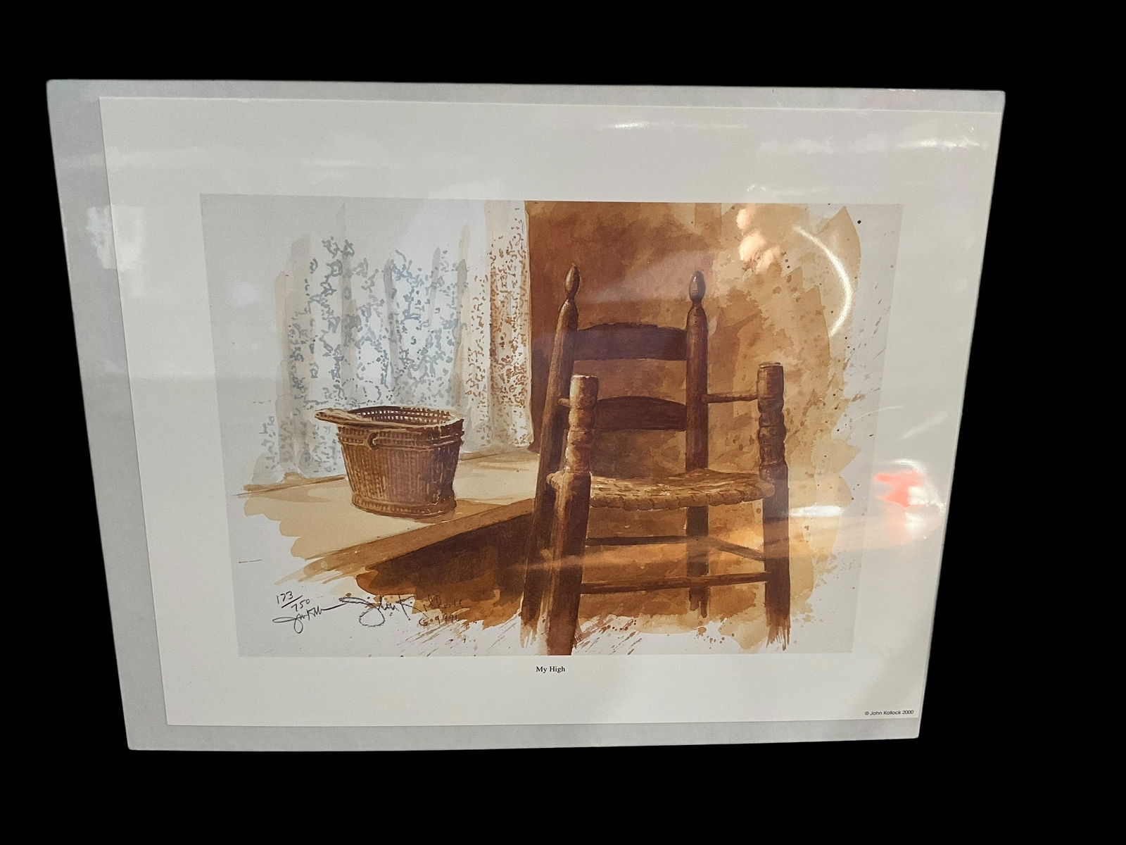 John Kollock MY HIGH Signed & Numbered Print (1 of 2)