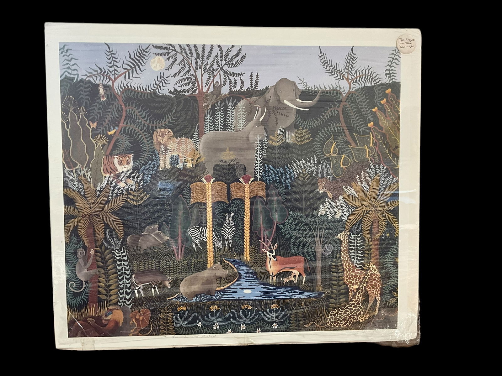 Linda Anderson TWILIGHT IN THE JUNGLE Signed & Numbered Print (1 of 3)