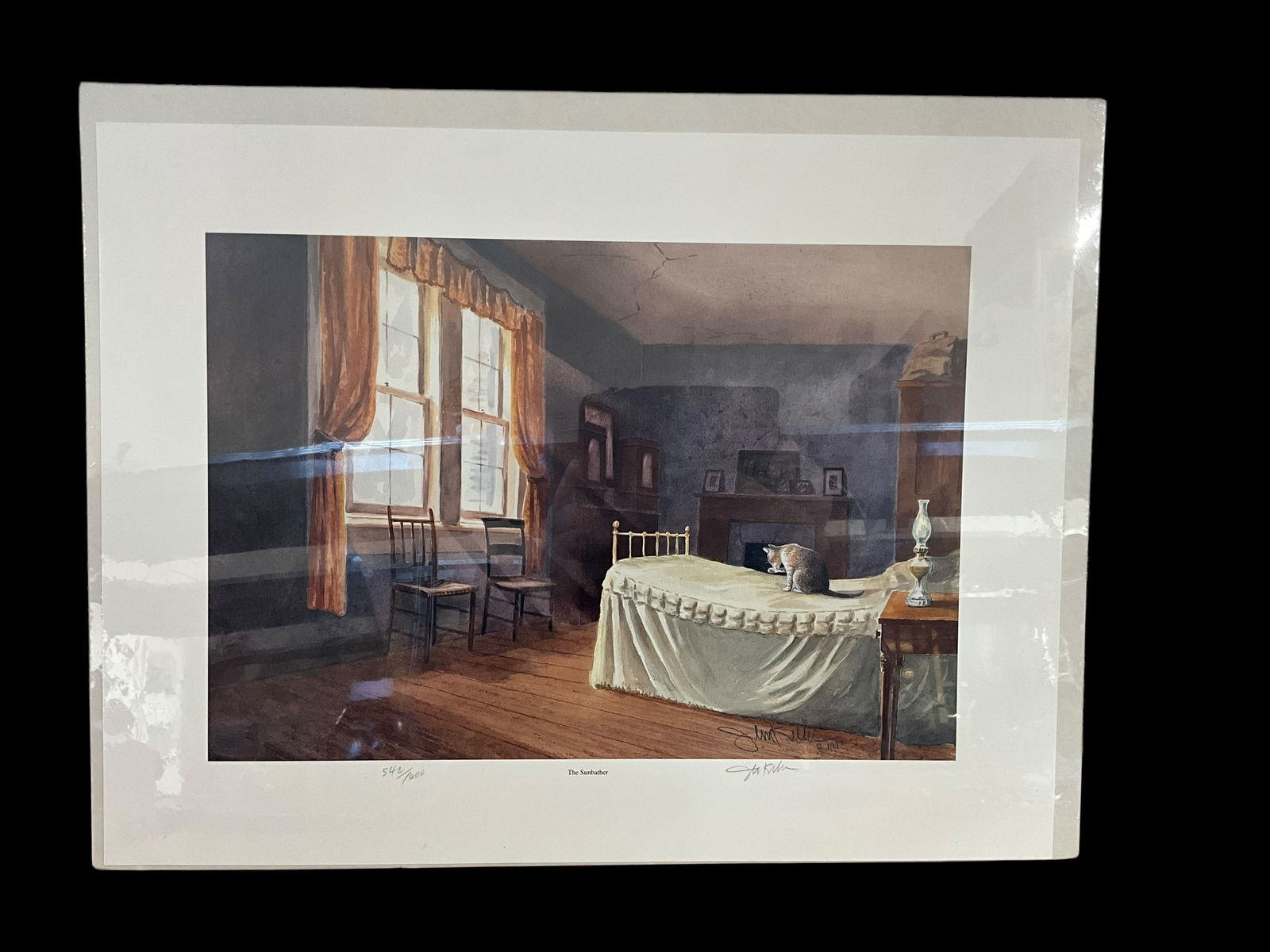 John Kollock THE SUNBATHER Signed & Numbered Print 542/1000 (1 of 3)