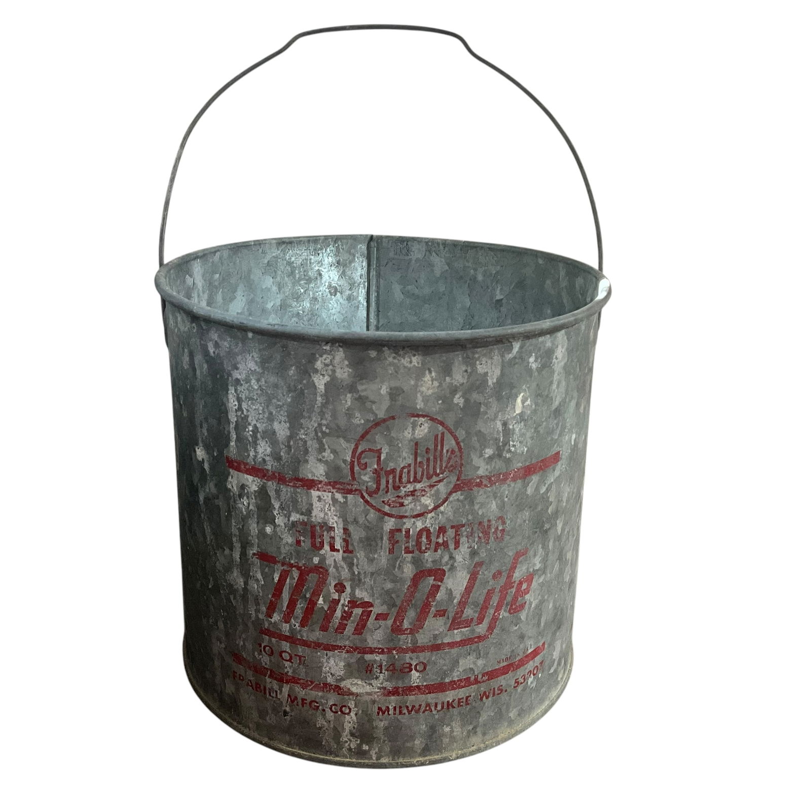 Frabill’s Min O Life Metal Minnow Bucket Pail (1 of 3)