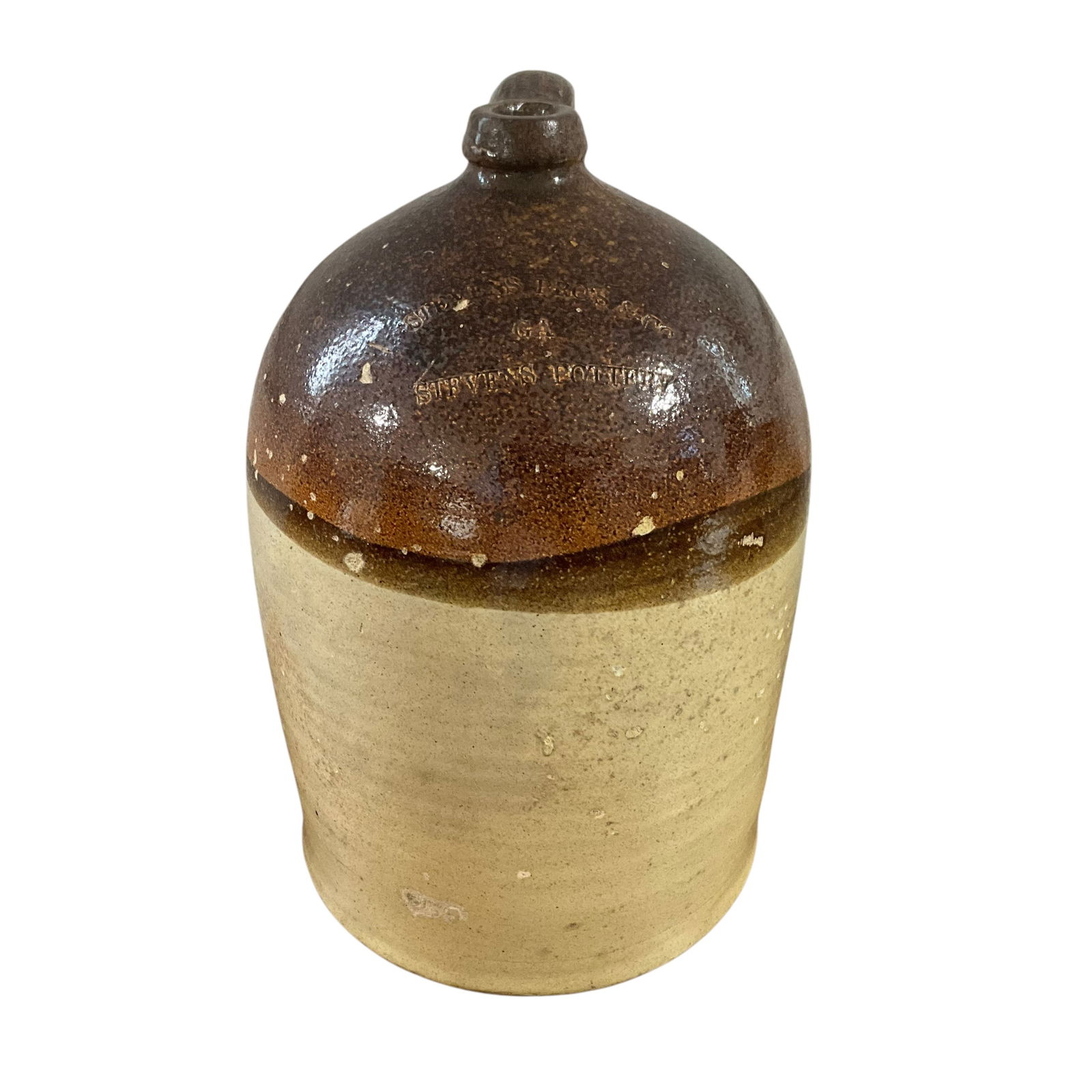 Stevens Bros & Co. GA / Stevens Pottery Large Jug (1 of 3)