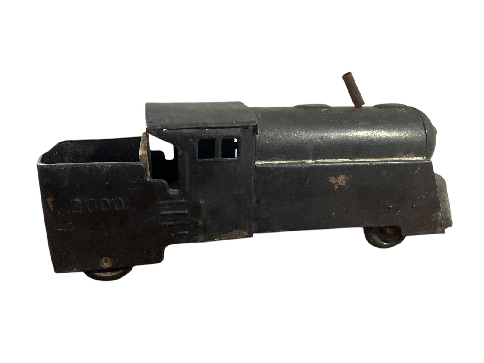 Vintage Pressed Steel Toy Ride On Train Car MARX?? (1 of 5)