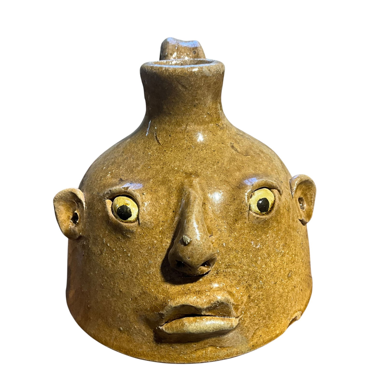 David Meaders Buggy Jug Style Face Jug (1 of 2)