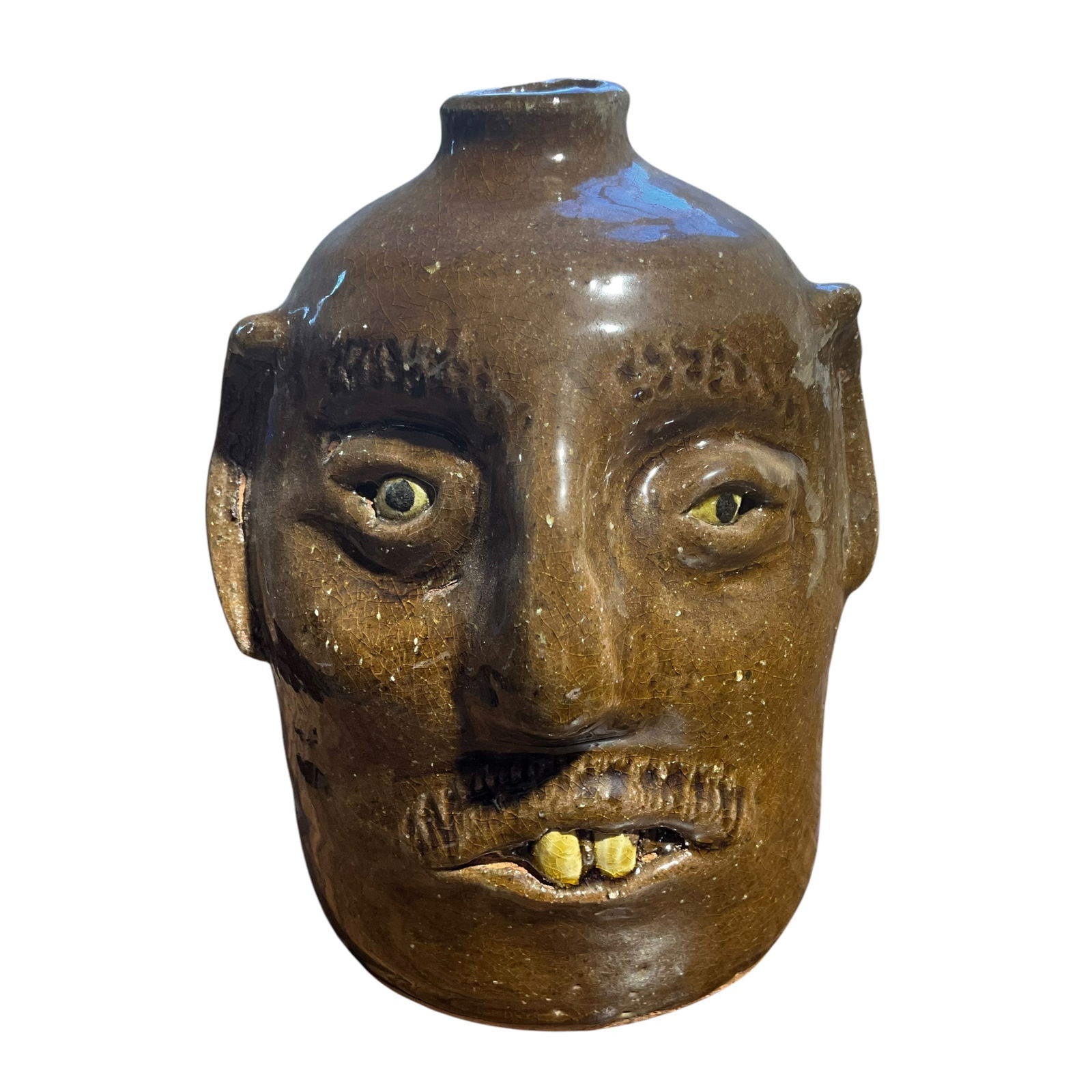 Reggie Meaders Face Jug (1 of 2)
