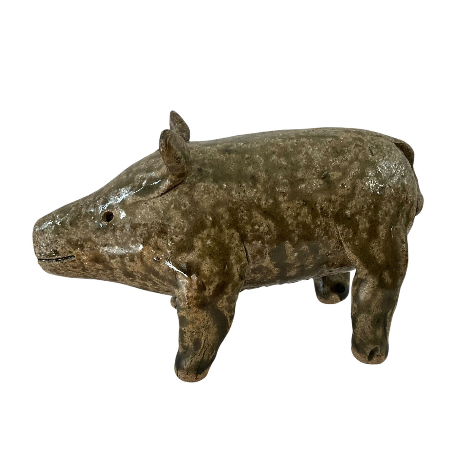 David Meaders Pottery Pig (1 of 4)