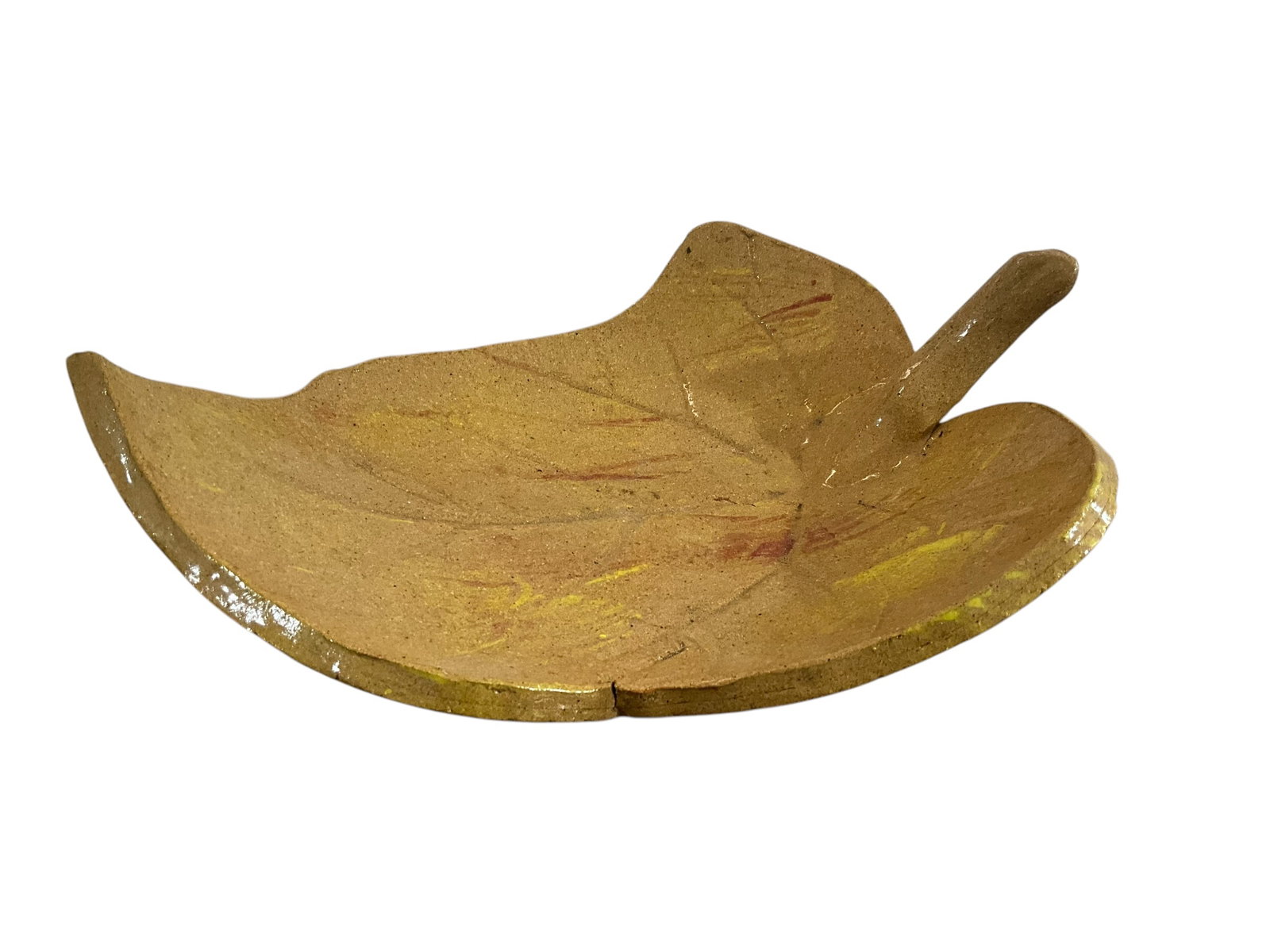 Scarce David Meaders Pottery Leaf / Table Topper Serving Dish (1 of 5)