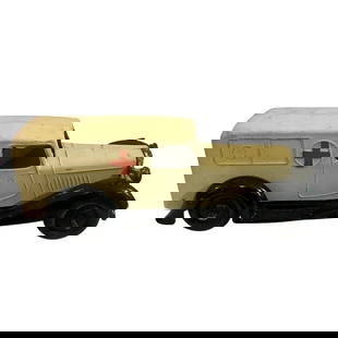 Dinky Toys Ambulance: Good used condition.