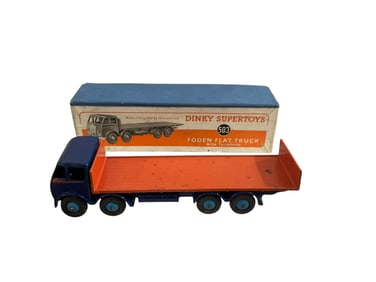 Dinky 593 Foden Flat Truck In Box
