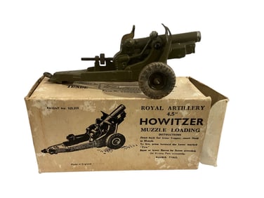 Britains Royal Artillery Howitzer Muzzle Loading # 1725