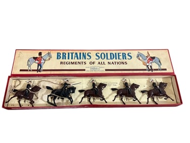 W Britain # 1631 The Governor Generals Horse Guards Set Lead Toys