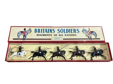 W Britain # 66 Indian Army Set Lead Toys