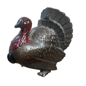 Cast Iron Turkey Bank