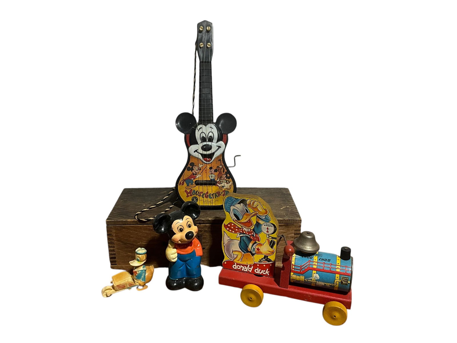 Vintage Disney Donald Duck / Mickey Mouse Toy Lot (1 of 4)