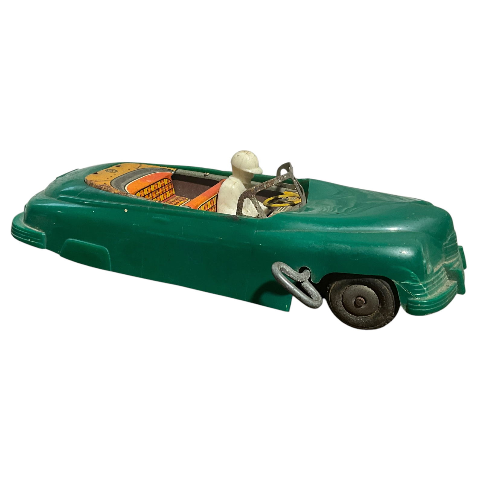 Vintage Marx Wind Up Flip Top Tin Car (1 of 7)