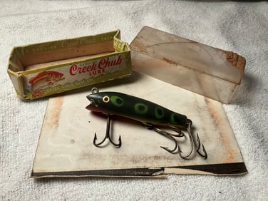 Vintage Creek Chub Fishing Lure
