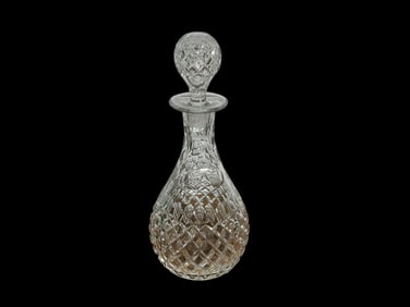 Hawkes Diamond Cut Crystal Decanter