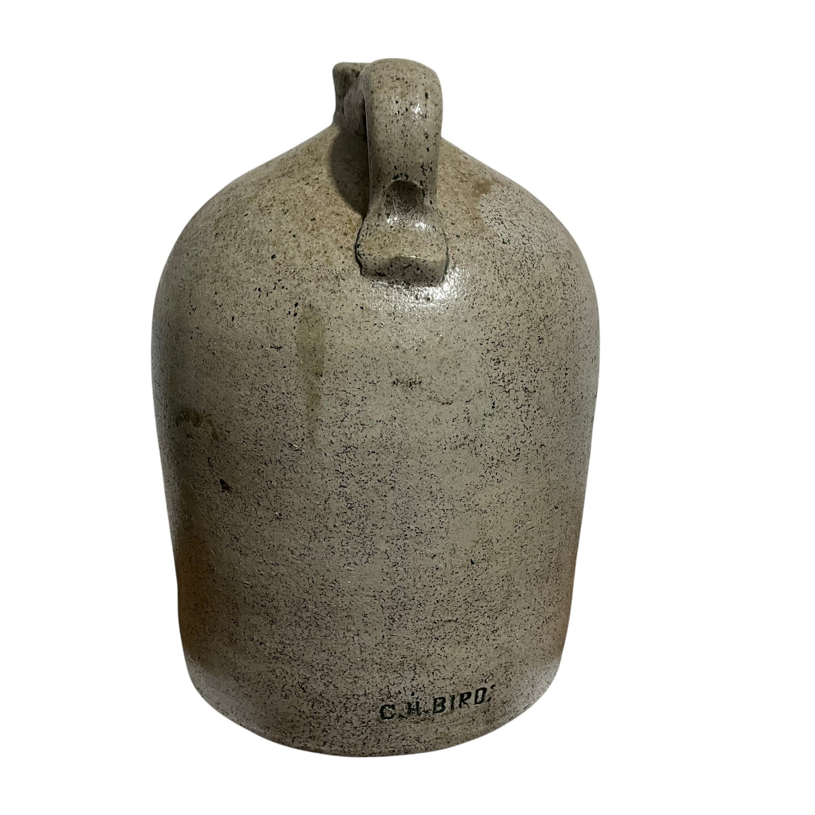C. H. Bird Signed Pottery Jug / Bolton Georgia 1849-1913 (1 of 8)