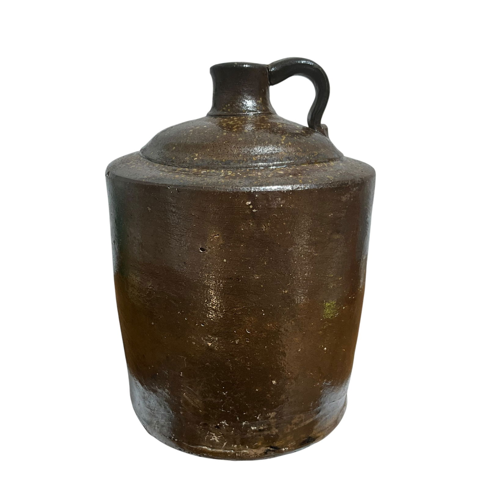 Early Brown Stacker Jug Found In Atlanta Georgia (1 of 6)