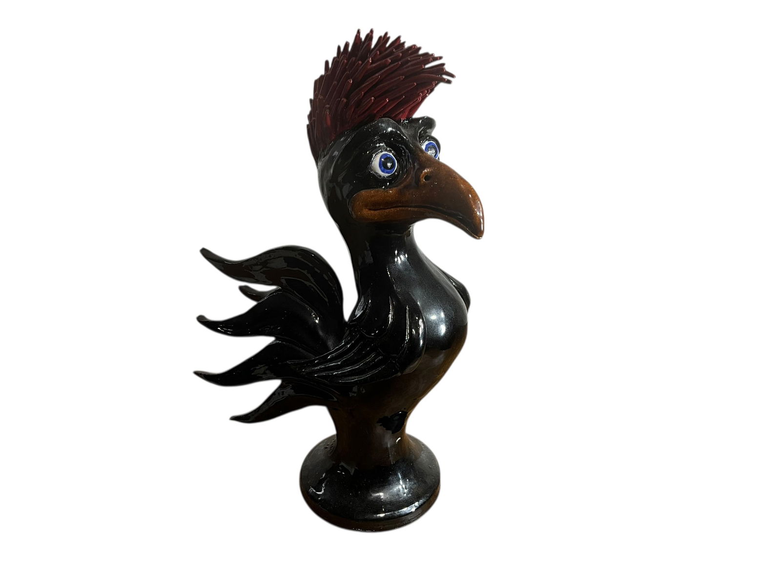 Rex Hogan Folk Art Rooster Dated 2011 (1 of 7)