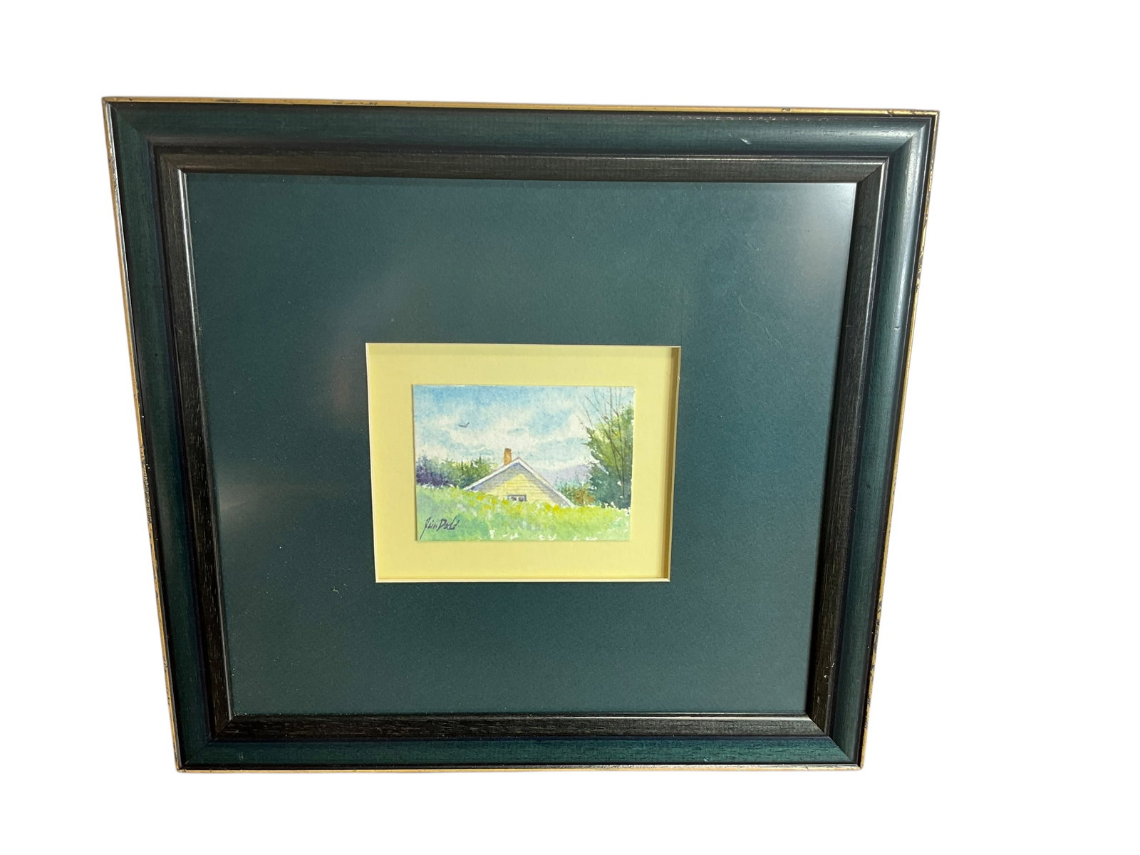 Jim Dodd Framed Watercolor signed by Artist (1 of 3)