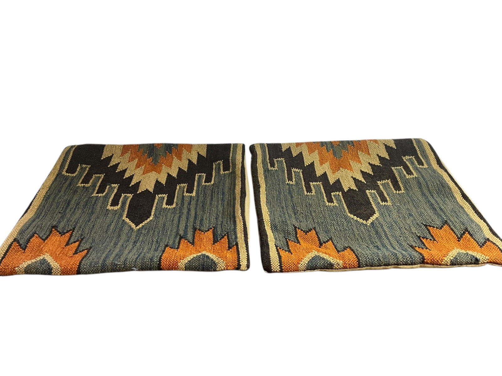 Pair Pottery Barn Heavy Wool/Cotton Pillow Shams : Made in India (1 of 4)