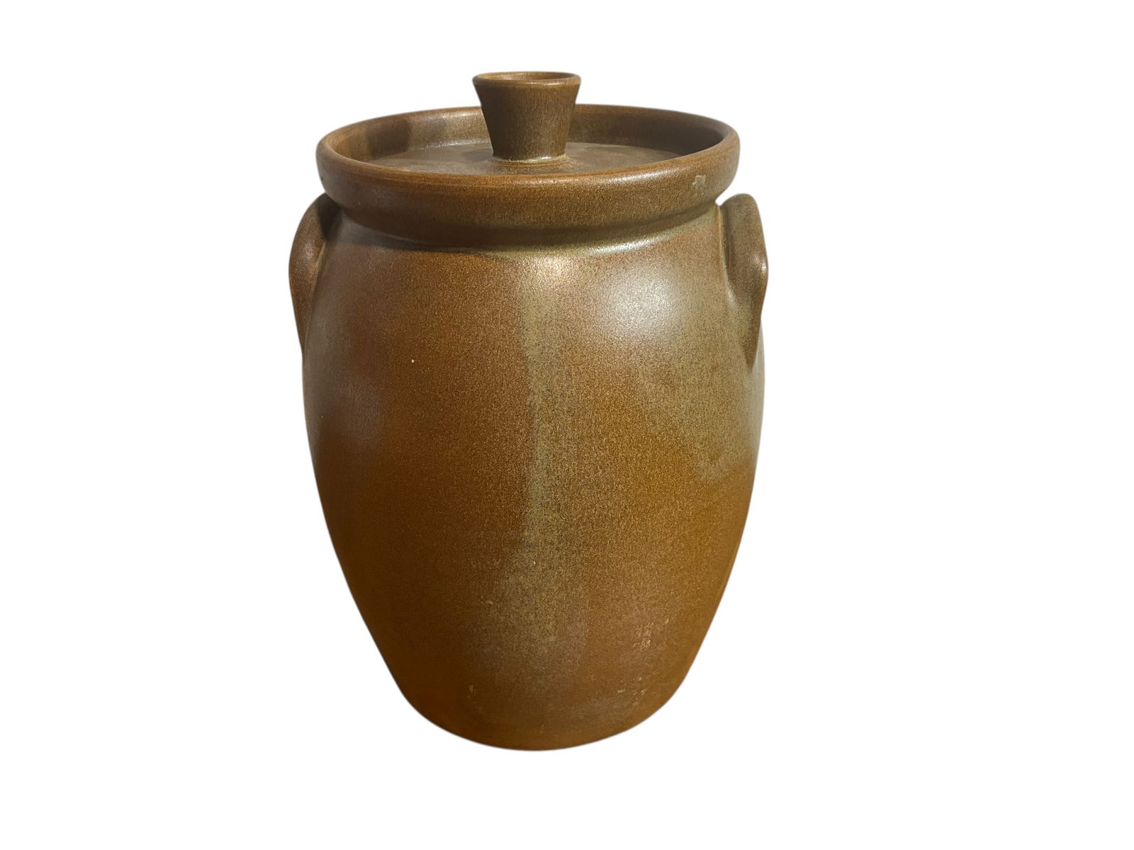 W.J. Gordy Bean Pot With Lid (1 of 5)
