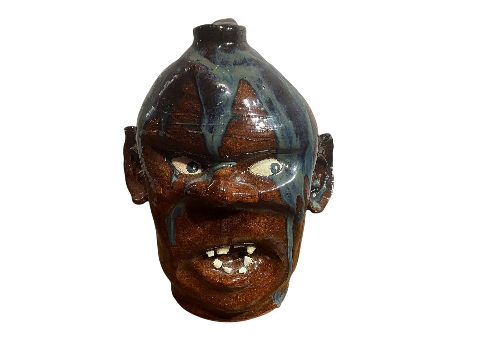 Yardbird Face Jug Dated 1996 (1 of 3)