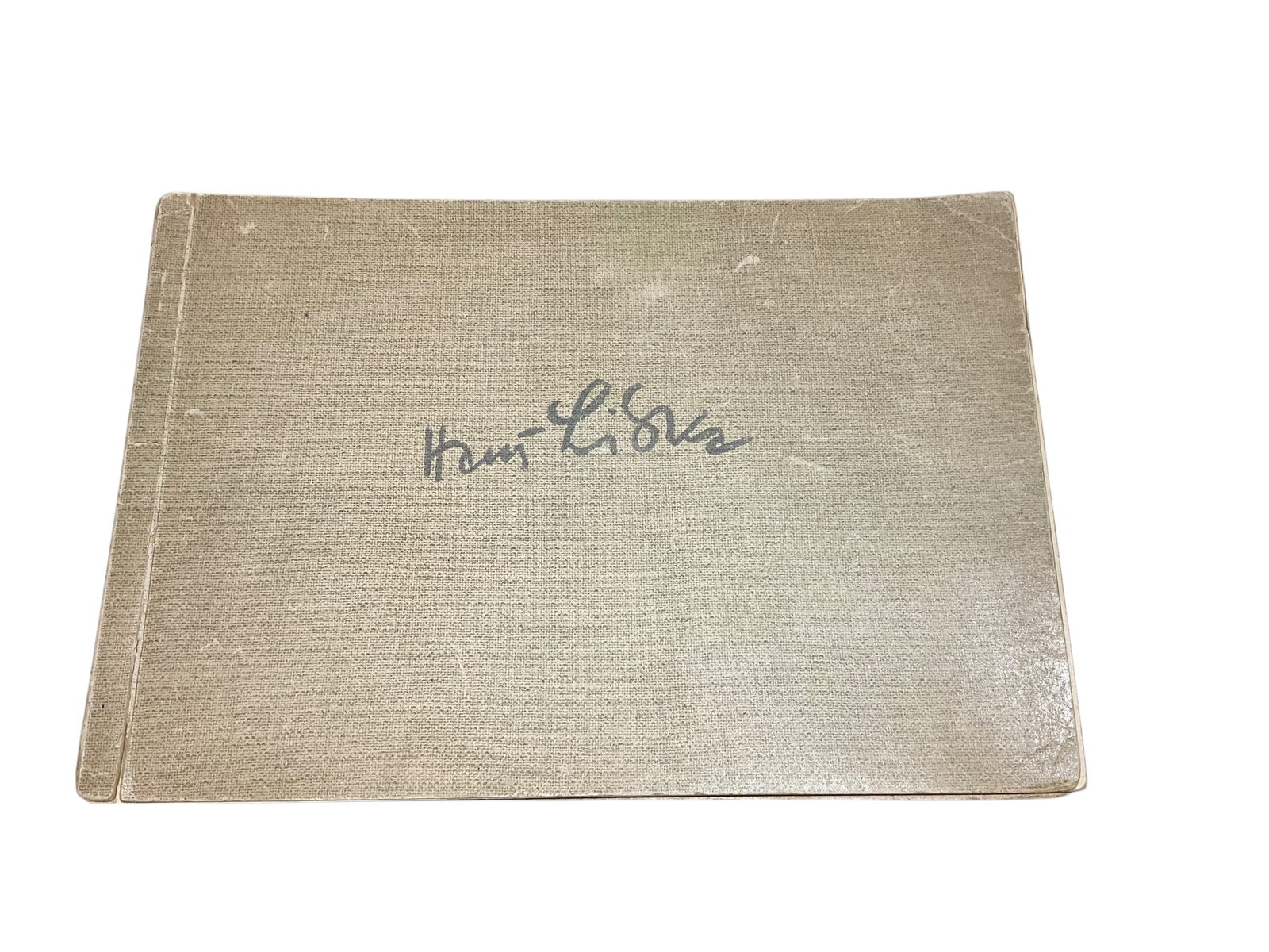 1943 Hans Liska Wartime Sketchbook: Good condition. Slightly torn cover.