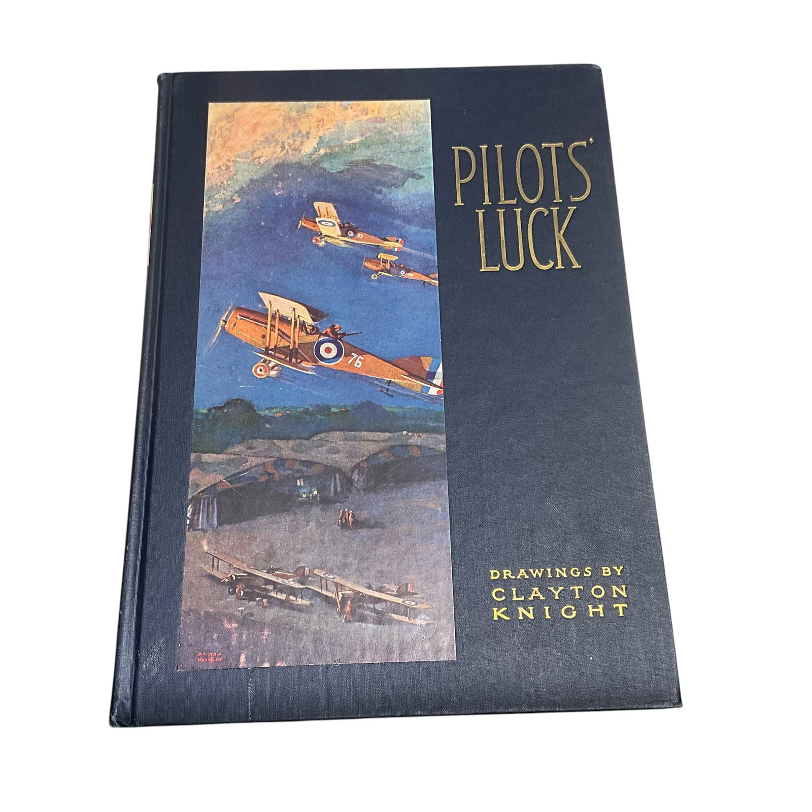 Pilot’s Luck 1929 Drawings By Clayton Knight.: Very good condition. See photos.