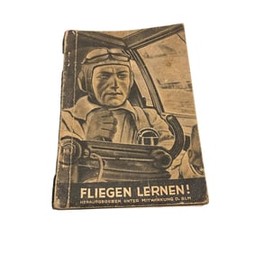 German WWI LEARN TO FLY Booklet