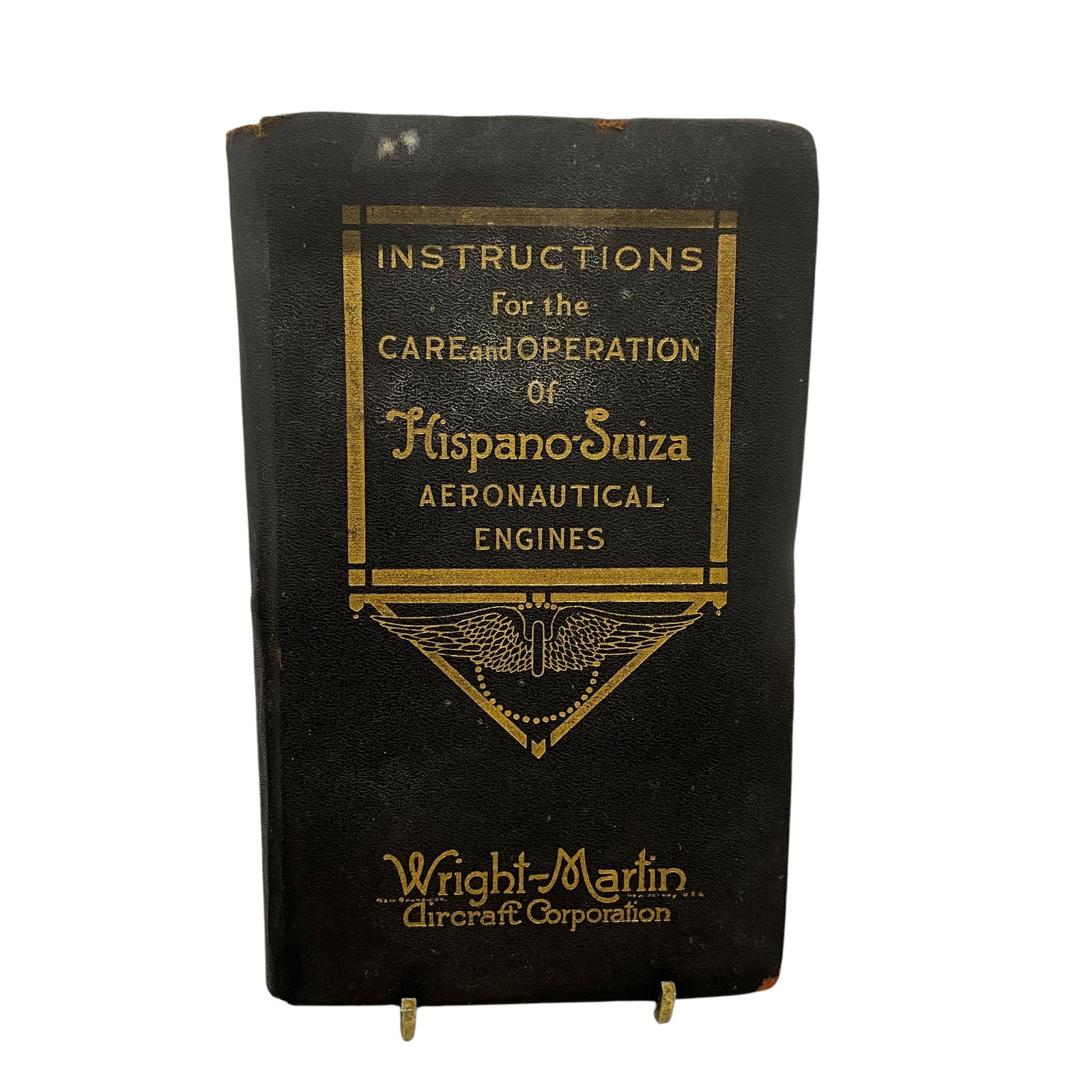 Wright Martin Hispano Suiza Simplex Engine Manual (1 of 7)