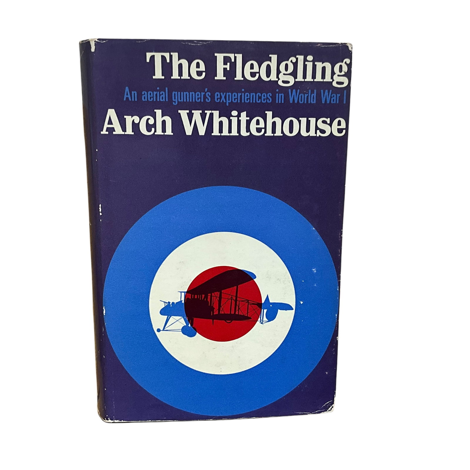 The Fledgling by Arch Whitehouse, signed by Author; Copyright 1964: Good condition. Presents an aerial gunner’s experiences in WWI. Arch Whitehouse was a prolific author of works about the Great War.