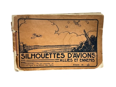 Silhouettes D’Avions Allies Et Ennemis (Airplane Silhouettes Allies and Enemies).