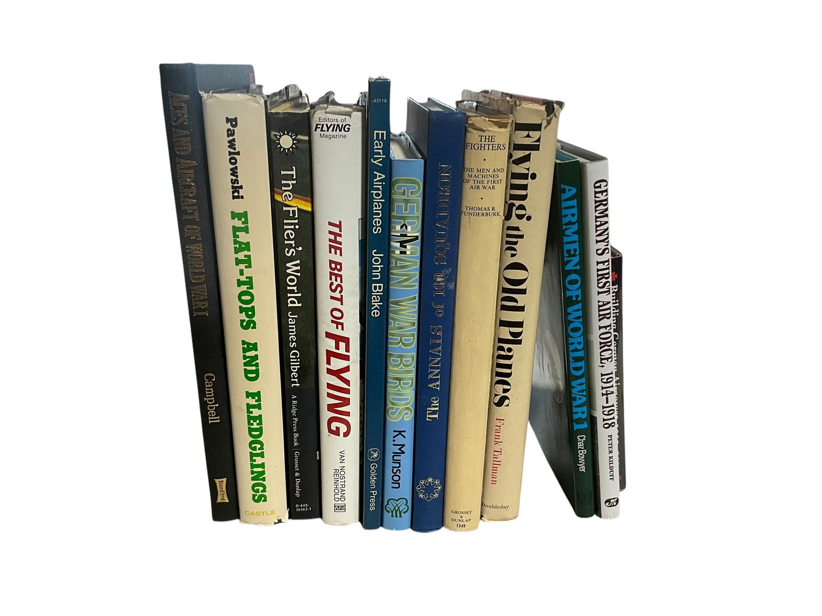 Lot of 12 Hardback Military Aviation Books (1 of 1)