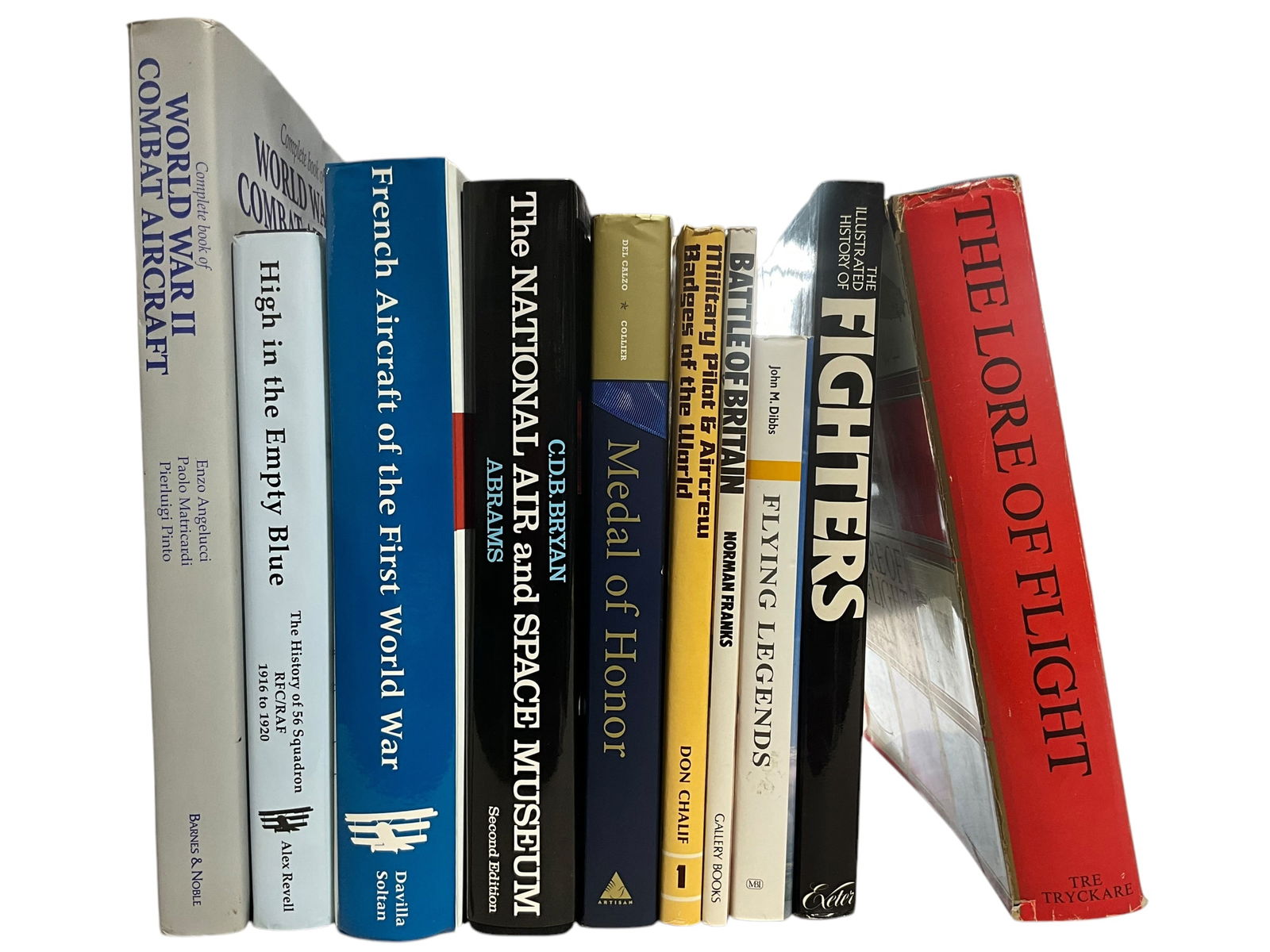 Lot of 10 Hardback Military Aviation Books (1 of 1)