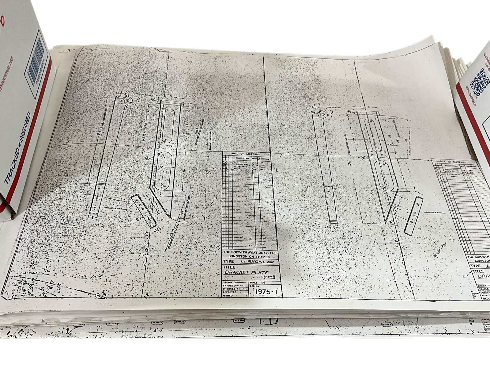 Sopwith Pup Plane Construction Plans (1 of 6)