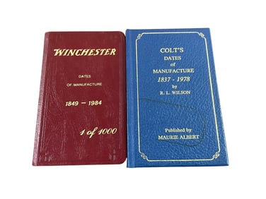 Colt & Winchester Dates of Manufacture Books / Signed George Madis