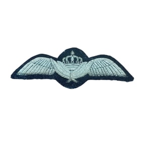 Jordanian Army Air Force Pilot Wings Patch