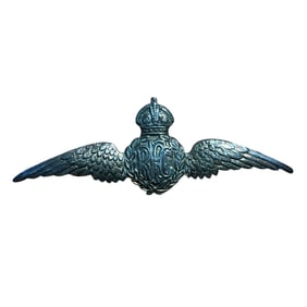 Royal Flying Corps Sterling Silver Pilot Wings Pin