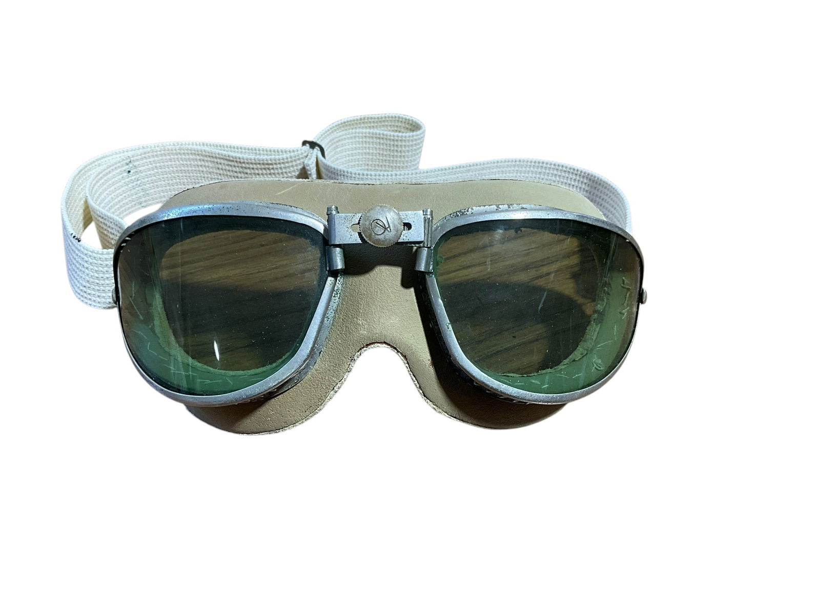 Vintage American Optical AO Aviation Goggles (1 of 2)