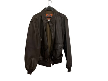 WWII U.S. Army Cooper A-2 Leather Flight Jacket