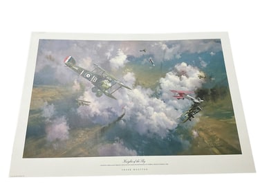 Knights Of The Sky Signed & Numbered Print By Frank Wootton