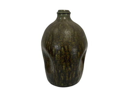 Sid Luck Pinched Jug: Mint condition. Signed and dated 2001 on bottom. Stands 8 inches tall.