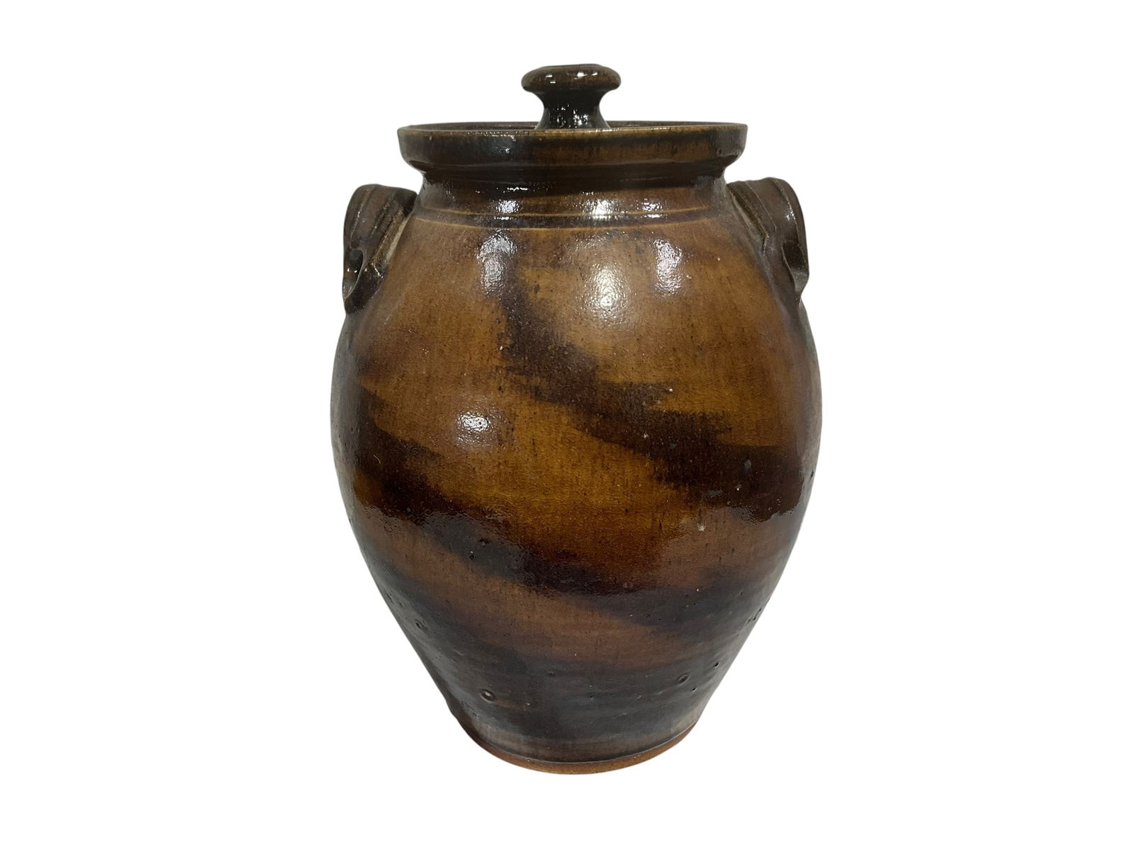 Kim Ellington Lidded Swirl Jar (1 of 4)